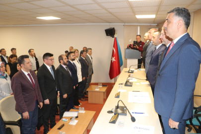Erzurumlu iş insanları, Azerbaycan'daki yatırım ve iş fırsatlarını dinledi/Ek fotoğraflar