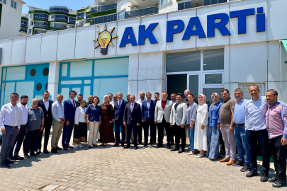 Denizli Milletvekili Şahin Tin'den Mudanya'da teşkilat çalışması