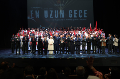 Cumhurbaşkanlığı Külliyesi’nde 'En Uzun Gece' destanının ilk temsili gerçekleştirildi
