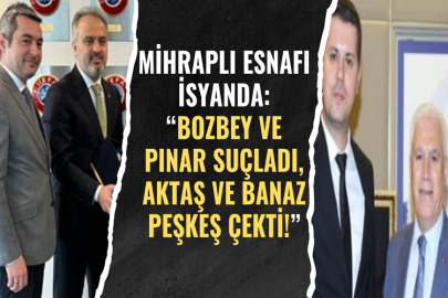 Mihraplıda esnafa açık düşmanlık: Bursa Büyükşehir ve BURFAŞ'tan peşkeş operasyonu