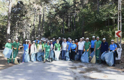 Osmangazi’de çöp toplama etkinliği