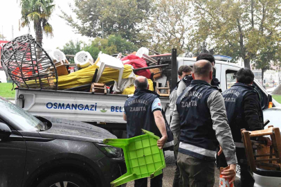 Osmangazi Belediyesi işgallere göz açtırmıyor