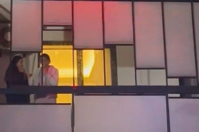 Sinir krizi geçiren kadın evi ateşe vermek istedi