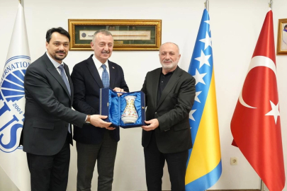 Başkan Büyükakın’dan Bosna’da resmi temaslar